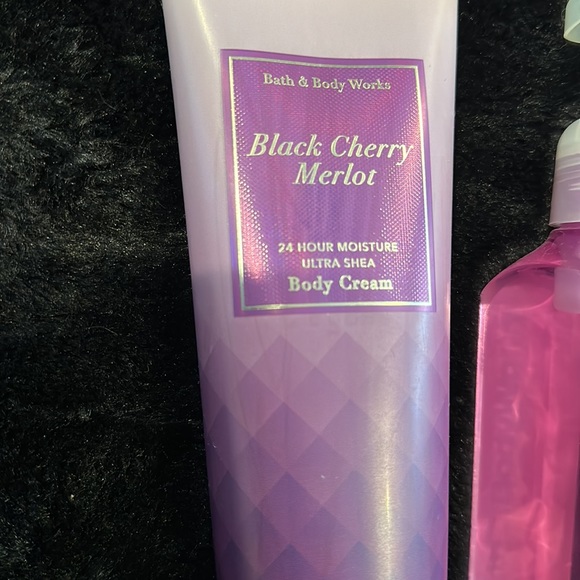 Brand new Bath body Works black cherry merlot 2 set - Picture 2 of 3